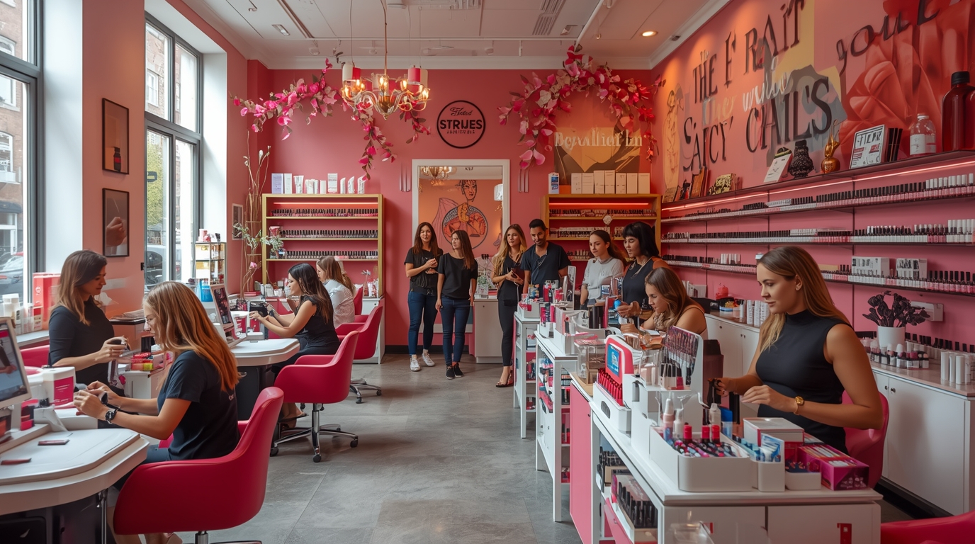 Purgefresh Salon Interieur Interieur van Purgefresh Nail Salon